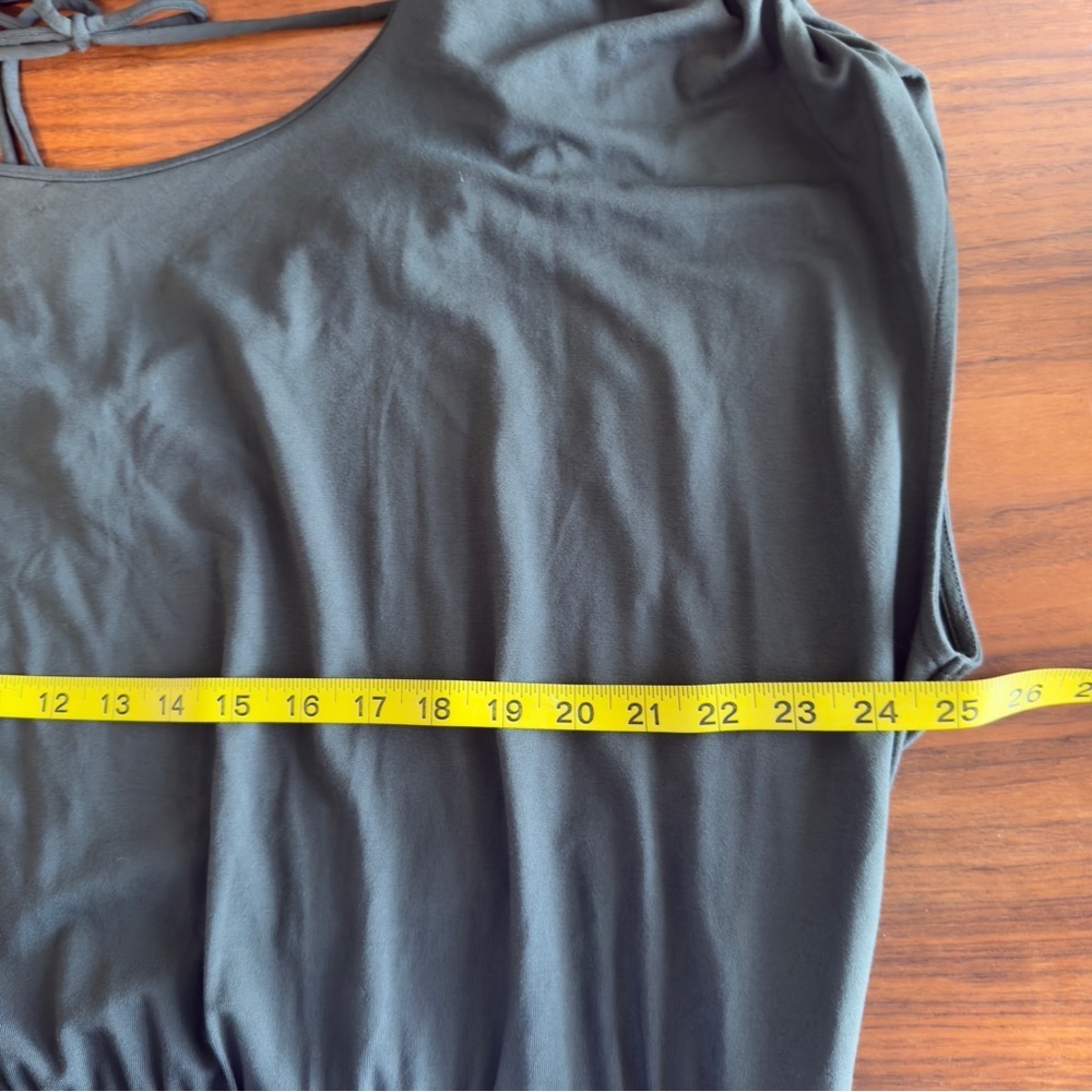 Universal Standard Olive Green Casual Dolman Sleeve Dress - Picture 8 of 11